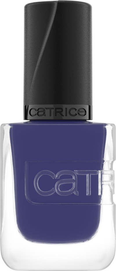 Llak thonjsh Catrice Gel Affair Midnight Dust 026, efekt xheli, blu e errët