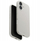 Këllëf telefoni Uniq Lino për iPhone 17, Magclick, silikon, gri e çelët