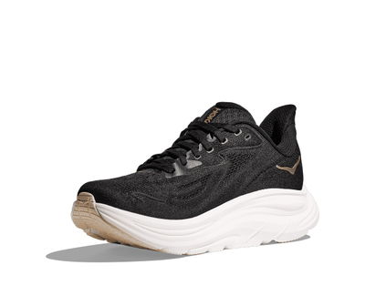 Патики за трчање Hoka Clifton 10 за жени, амортизација CMEVA, жакард плетиво, црни