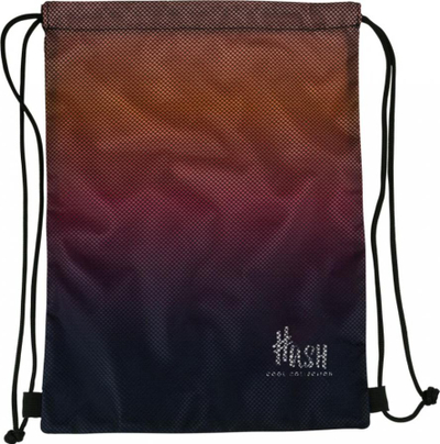 Çantë shpine me litar Hash Astra 3, 45x33cm, material polyester, lejla smoky