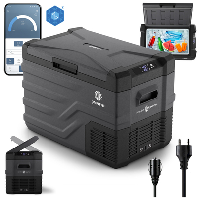 Frigorifer turistik Peme Quest 40, kompresor, 35L, i zi