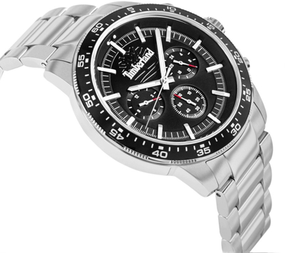 Orë dore Timberland TDWGK0041302, kuarc, çelik inox, e argjendtë
