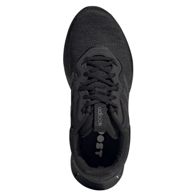 Atlete Adidas Super Shoes për burra, Boost, tekstili, të zeza