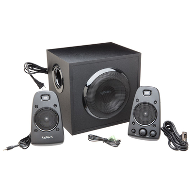 Altoparlantë kompjuteri Logitech Z623, 2.1, 200 W, të zinj
