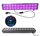 Shufër drite UV Light4Me UV Bar 2x12, 24x3W LED, 50 cm, e zezë