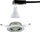 Dritë spot t'avani Paulmann Base 93412, LED 5W, GU10, hekur i furçum