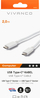 Kabllo USB C Vivanco 45354, USB 3.1 Gen 1, 2m, e bardhë
