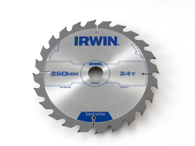 Sharrë rrethore Irwin, 250x30x3mm, 24 dhëmbë