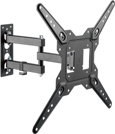 Mbajtëse muri për TV Equip, 23"-55", Full Motion, e zezë