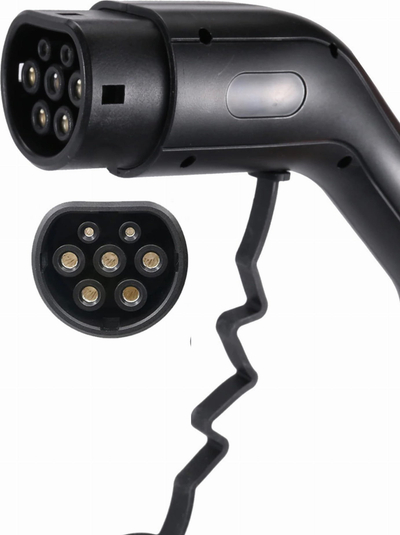 Ngarkues veture elektrike Platinet PPC32AT22, Type 2, 22kW, 5m