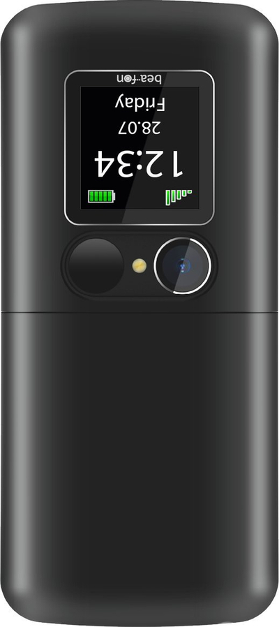 Telefoni me kapak AGM by Beafon Fold 10, dual SIM, ekran 2.4", i zi