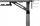 Tavolinë gaming Ultradesk BOOSTER, 136x70.5 cm, me drita RGB, e zezë