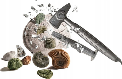Set edukativ Clementoni Fossils and Minerals 50866, fosile edhe minerale për kalamoj
