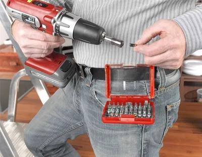 Set bitash KWB 162710, 32 copë, mbajtës magnetik, shumëngjyrësh