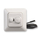 Termostat për dysheme Eberle ECO10FJ, 230V, sensor NTC, i bardhë