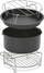 Set aksesorësh për fritezë ajri Tefal XA112010, për Easy Fry, shumëpjesësh, i zi