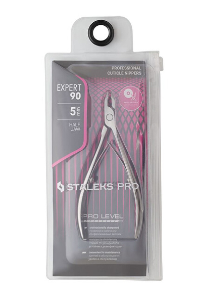 Prerëse për kutikula Staleks Professional Cuticle Nippers Expert 90 5 mm
