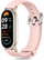 Rrip dore Tech-Protect Iconband Classic për Xiaomi Smart Band 8 9 10 NFC, silikon, rozë e çelët