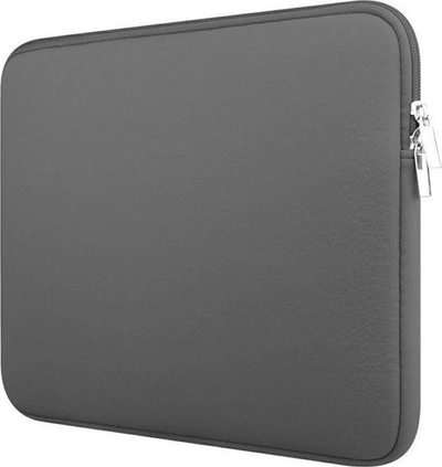 Futrollë neoprene për laptop 14-15.6", rezistente ndaj ujit, gri