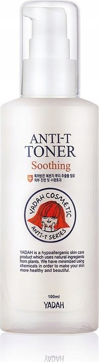 Toner fytyre Yadah Anti-T Soothing, 100ml, për lëkurë të ndjeshme