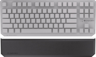 Mbështetës kyçi ENDRFY Thock TKL, memory foam, lëkurë PU, i zi