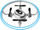 Dron Denver Electronics DRO-121, 350mAh, LED, i bardhë