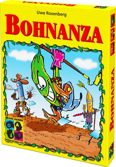 Lojë me letra Brain Games Bohnanza, 3 5 lojtarë, 10+, e verdhë
