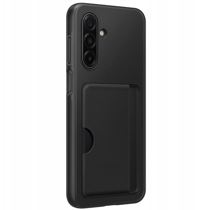Futrollë Samsung Card Slot Case për Galaxy A17 4G A17 5G, me hapësirë për kartë, e zezë