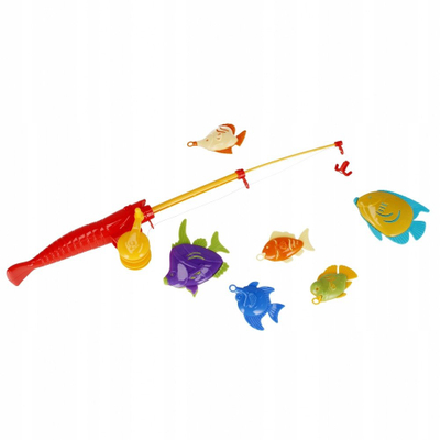 Loja familjare MEGA CREATIVE Game Little Fish 532397, peshkim me grep, për fëmijë