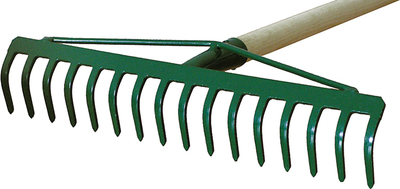 Grep kopshti Kard 1843, 16 dhëmbë, 40 cm, jeshil