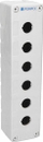Stacion kontrolli Spamel SP22K6P, 6 vrima 22mm, IP65, gri