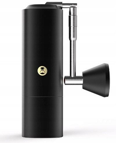 Mulli dore kafeje Timemore Chestnut X, çelik inox, dorezë që paloset, i zi