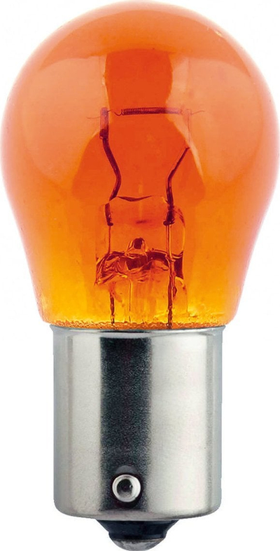 Llamba sinjali AMiO 02573 PY21W, 21W, BA15s, portokalli