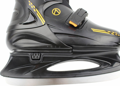 Patina hokej Spartan Sport Adjustable Skates S, të rregullueshme, nr. 29-32, bardh e zi