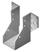 Mbajtëse J Monroe Hanger PROF 51x135, për jashtë, metalike