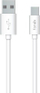 Kabllo karikimi Fonex USB Type-C, 25W, 1m, e bardhë