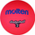 Top dodgeball Molten Size 2, diametër 20 cm, 310 g, rozë