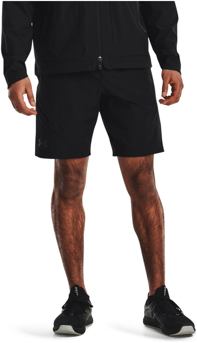 Спортски кратки панталони Under Armour Unstoppable Cargo, за мажи, отпорни на вода, црни