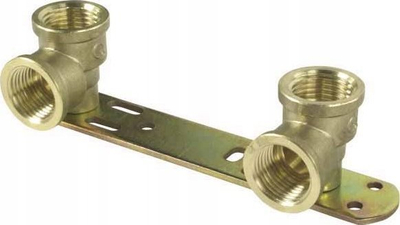 Set montimi në mur për rubinet, 1/2", 100 cm, metalik