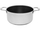 Tengere Kohersen Black Cube, 24 cm, 4.9L, inox argjend