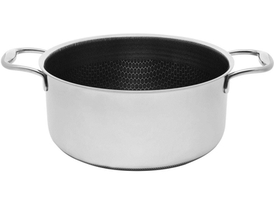 Tengere Kohersen Black Cube, 24 cm, 4.9L, inox argjend