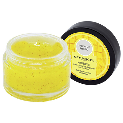 Eksfoliues për fytyrë dhe buzë Dermacol, 50 g
