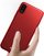 Mbrojtëse telefoni Baseus Thin për iPhone X XS, PC, super e hollë, e kuqe