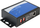 Adapter serial DeLOCK 87586, USB 2.0 në 2x RS-232, metalik, i zi