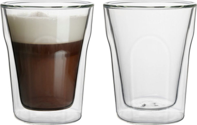Gota termale Florina Malachit Cube, 240 ml, 2 copë, transparente
