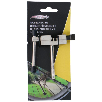 Vegël për zinxhir biçiklete Bicycle Gear Chain Rivet Tool, çelik, e vogël, ngjyrë argjendi