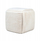 Pouf Mondex Wiki, 43x43x38 cm, krem
