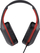 Kufje gaming Trust GXT 415S ZIROX, me mikrofon, me kabllo 3.5 mm, të zeza me të kuqe
