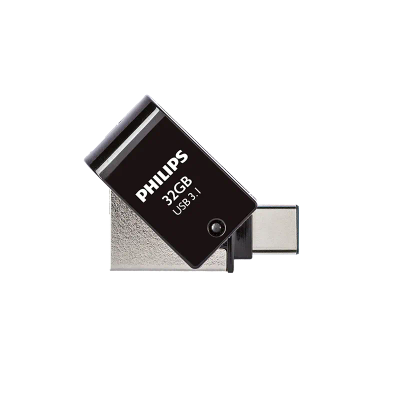 USB Philips 3.1, 2në1, USB-C, 32GB