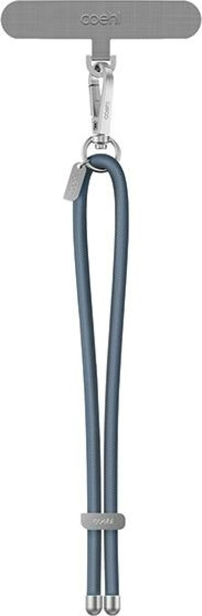 Rrip dore universal për telefon UNIQ COEHL Laurel, 12 cm, blu safir